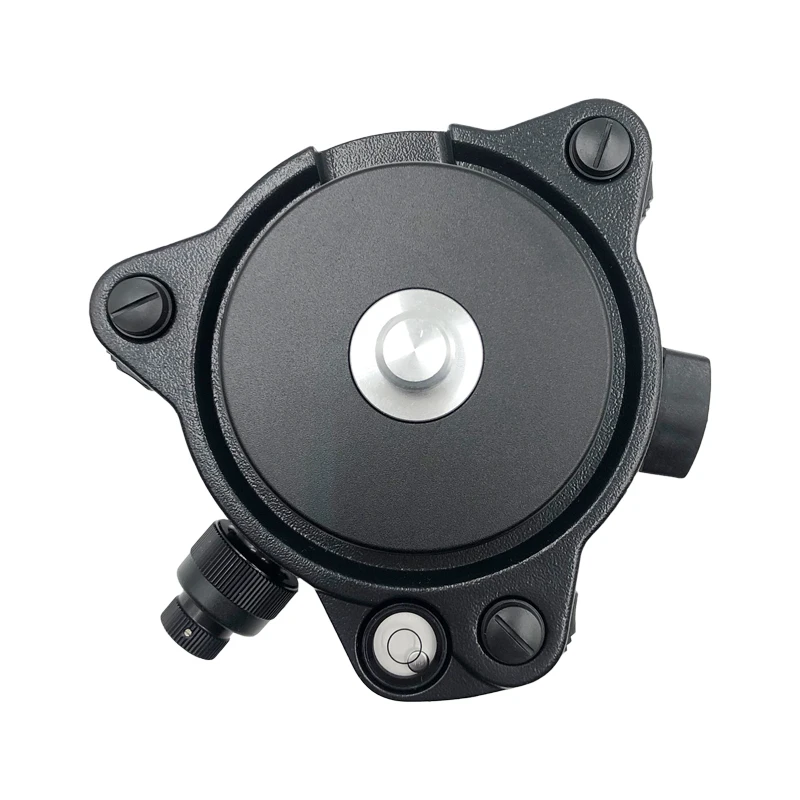 BLACK TRIBRACH WITH OPTICAL PLUMMET FIXED ADAPTER WITH 5/8X11 THREAD FOR TOTAL STATION GNSS TRIMBLE WHOLE SET