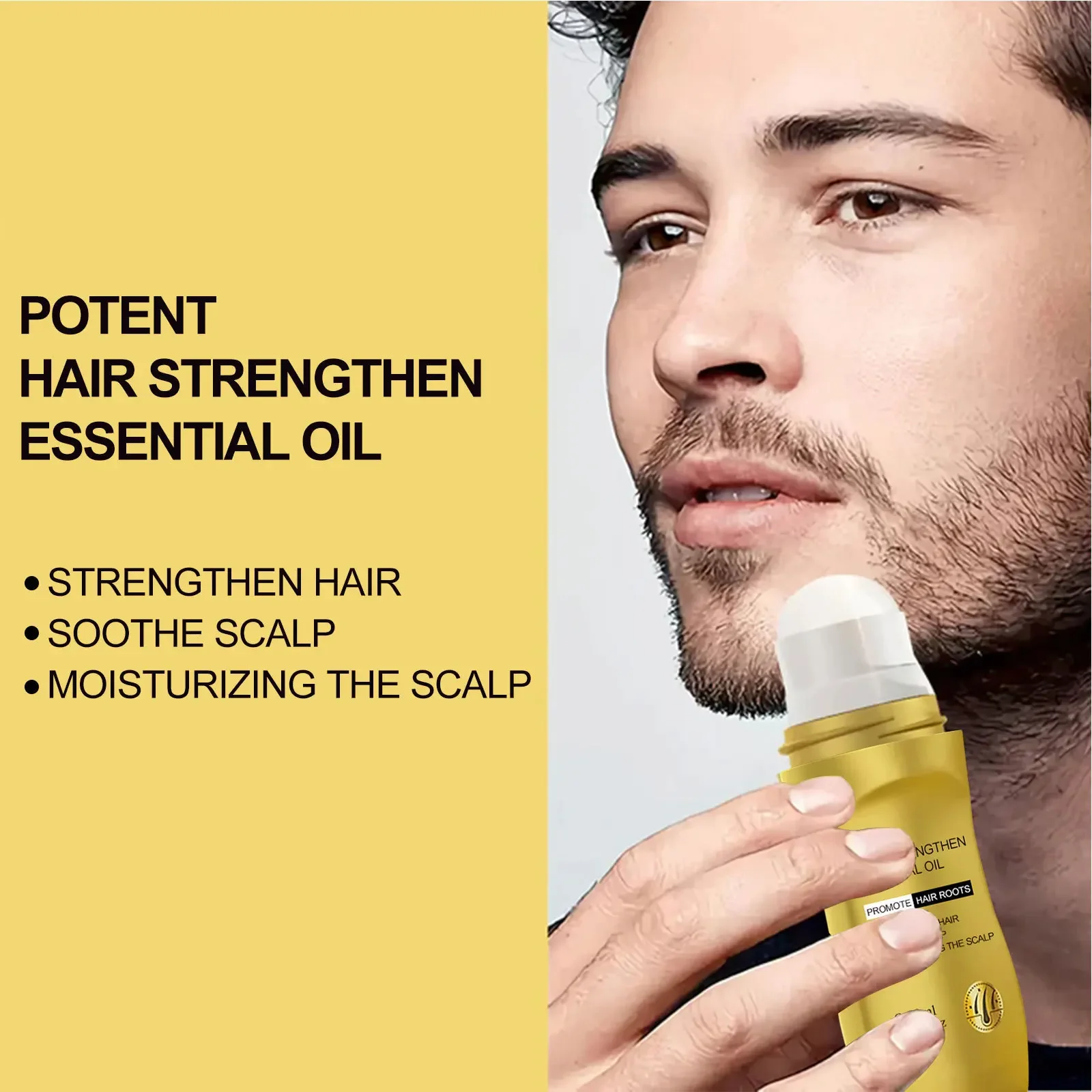 Sdatter 50ml Eelhoe Hair Thick Ball Strength Nourishing Hair Root Moisturizing Scalp Dense Hairs Anti-Fall Solid Hair Ball Essen