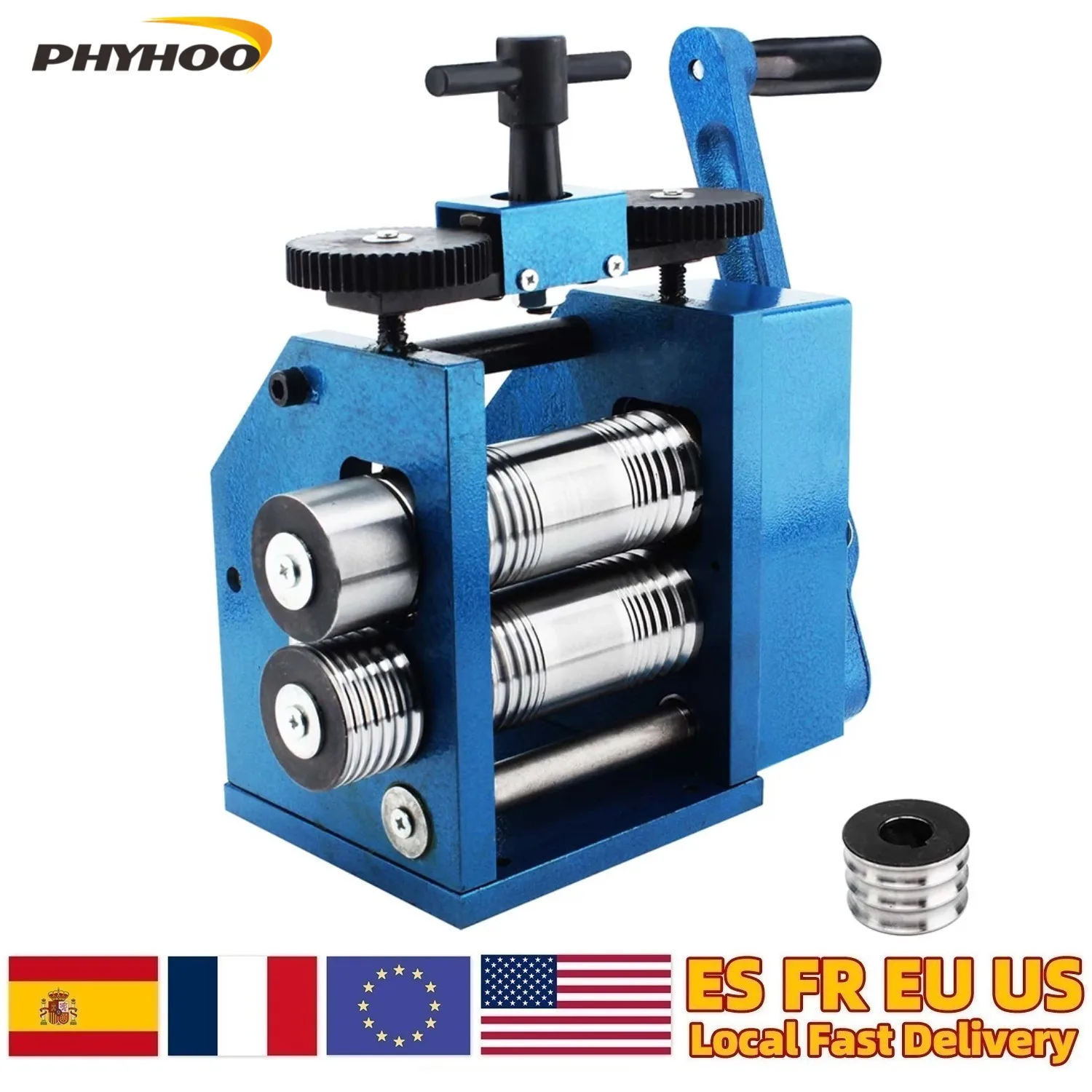 

Ручной станок для прокатки ювелирных изделий, комбинированный прокатный станок с ручным приводом, пресс для формовки листов и проволоки, роликовый станок для ювелирных изделий