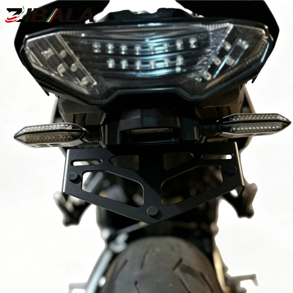 For Honda MSX 125 GROM 125 GROM125 2022 - 2026 Motorcycle License Plate Holder Bracket Rear Tail Tidy Fender Eliminator Kit Pit