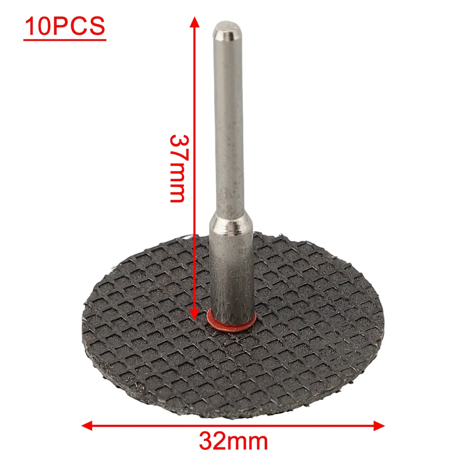 10pcs/Set 32mm Mini Cutting Disc Circular Resin Grinding Wheel With Connecting Shaft For Angle Grinder Polishing Cutting Disc