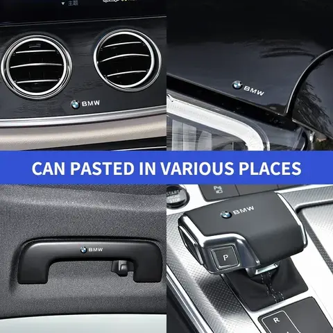 2/5/10Pcs Car Interior Random Stickers Car Steering Wheel Emblem Styling For BMW F34 F45 F46 F26 F25 F15 F16 F40 F10 F44 F30 F07 8 best sales f45 bmw - №4