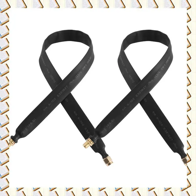 

Кабель коаксиальный A14M, 2 шт., плоский, Lora, SMA (папа) - SMA (мама), для прокладки сквозь окна и двери, удлинитель-адаптер для Lora/Wi-Fi