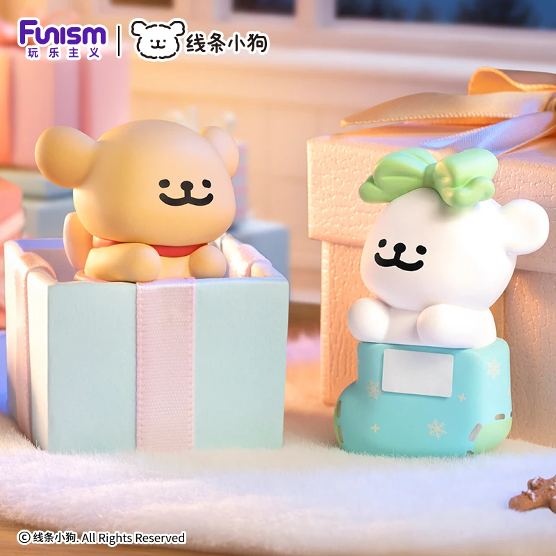 Maltese Fun Line Puppy Crouching Angel Series Blind Bag Original Genuine Anime Figures Car Desktop Model Decoration Toys Gift view 3