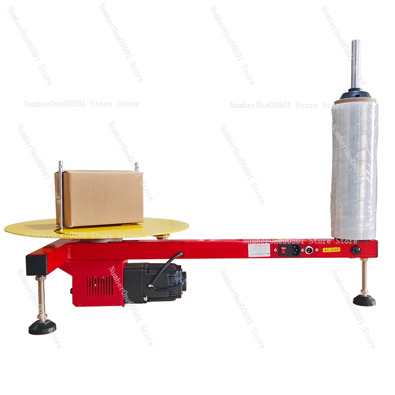 

Полуавтоматическая электрическая машина для намотки поддонов для легкой упаковки, небольшие коробки, доставка