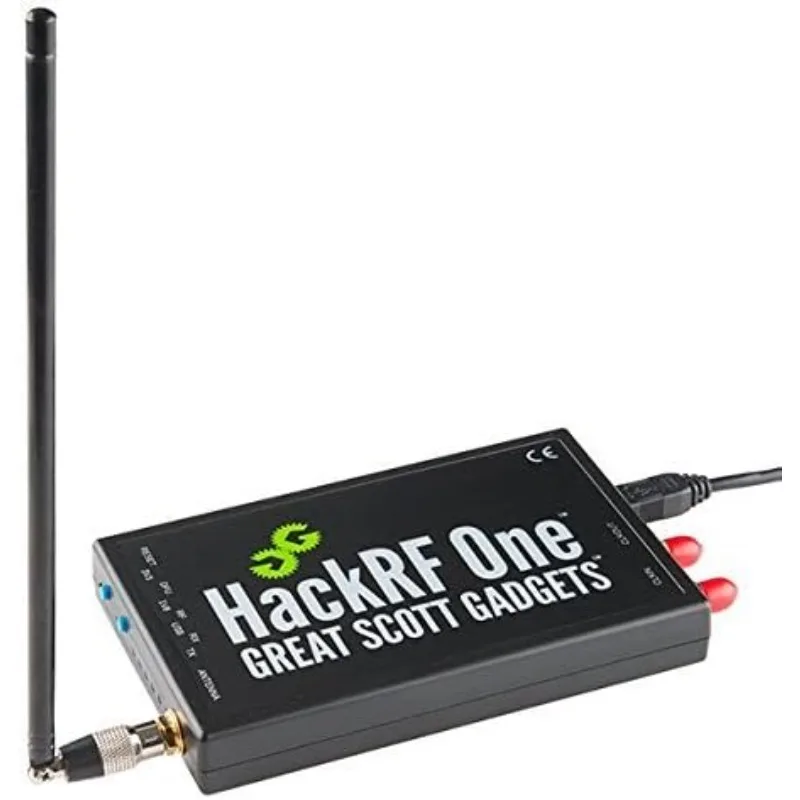 HackRF One Software Defined Radio, ANT500 & SMA Adapter Bundle for HF, VHF & UHF. Includes SDR with 1MHz-6GHz Frequency