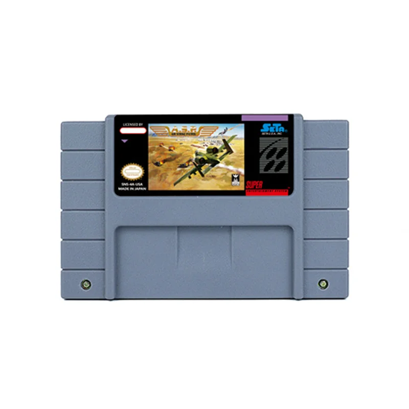 A.S.P. - Air Strike Patrol RPG Game for SNES 16 BitRetro Cart Children Gift