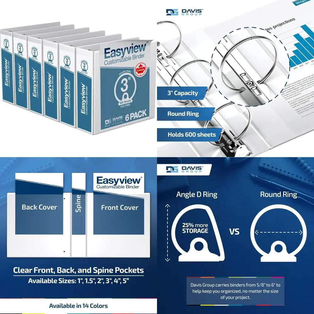 raccoglitori-a-3-anelli-clear-view-da-3-pollici-raccoglitori-premium-per-scuola-e-ufficio-confezione-da-6-bianco-ideali-per-l'organizzazione-e-lo-stoccaggio