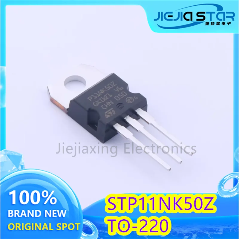 

(5/10pieces) P11NK50Z STP11NK50Z TO-220 MOS field effect tube 11A 500V 100% brand new original imported electronics in stock