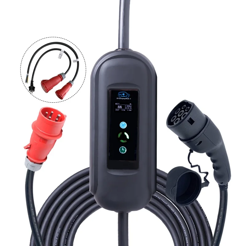 

11kw 22kw 16a 3 Phase 220v 430v AC BYD Fast Home Chargers for Tesla Electric Cars New Condition EV Charger