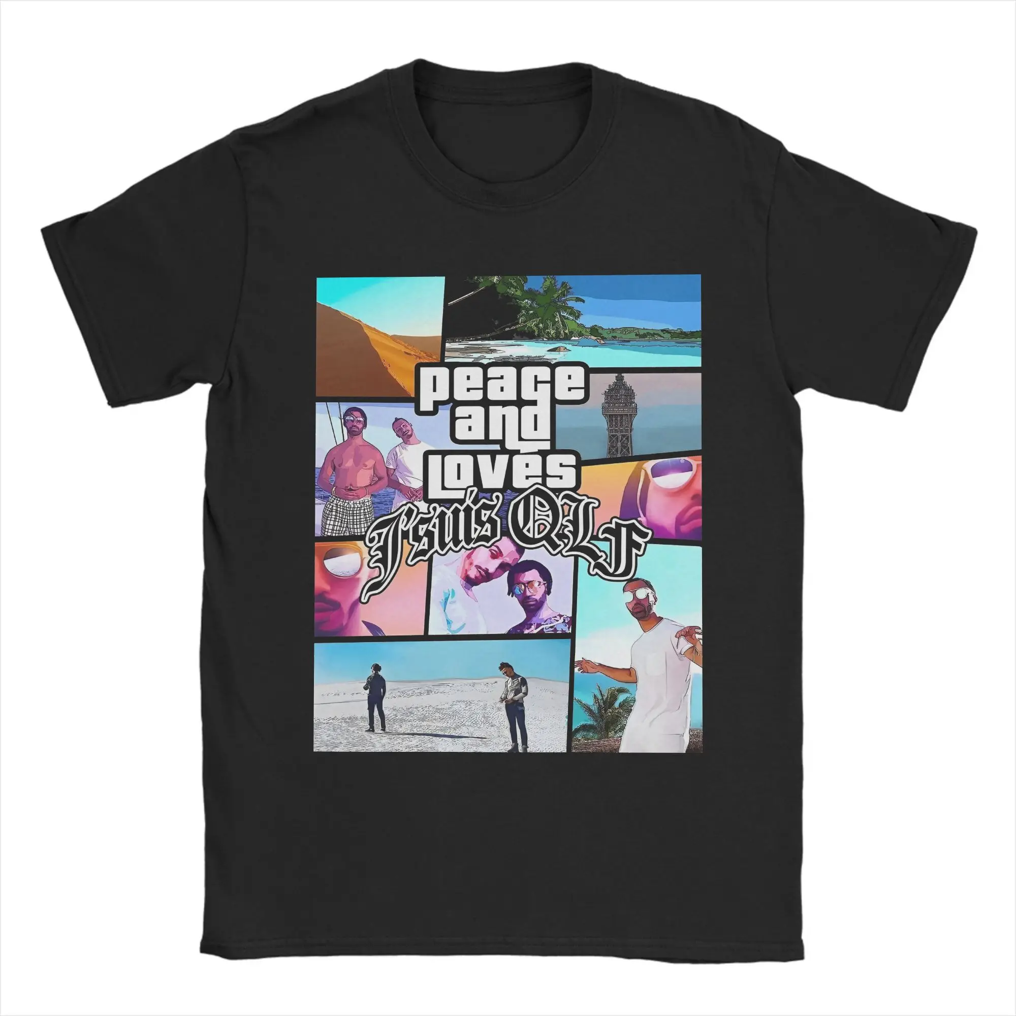 

Peage and Lover PNL Album T Shirt Men Cotton Fashion T-Shirts Round Neck Tees Short Sleeve Clothing Plus Size