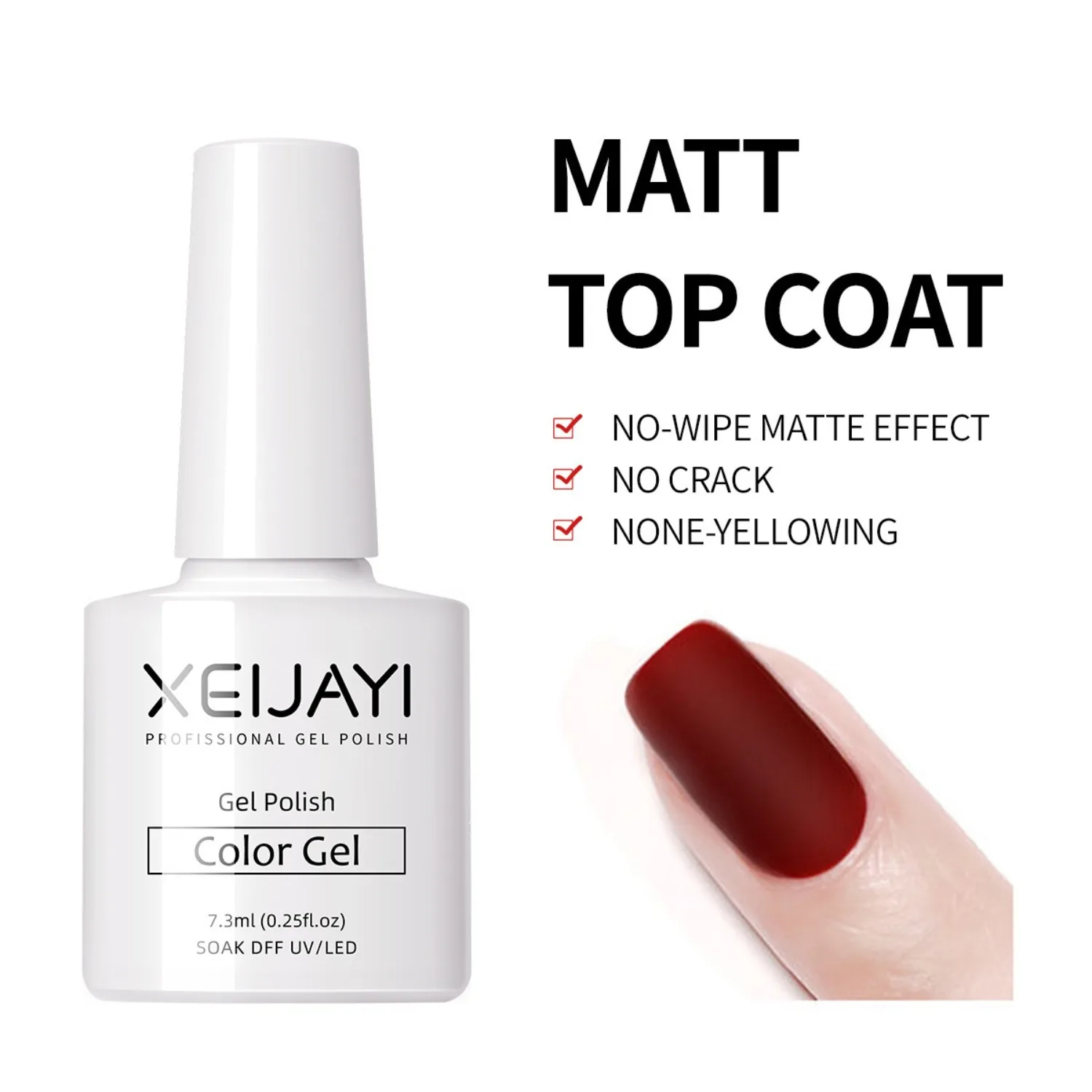 Top Coat Matt Coat Primer Nail Art Set con base e top coat Soak Off Gel Smalto per unghie per kit di strumenti di design per nail art