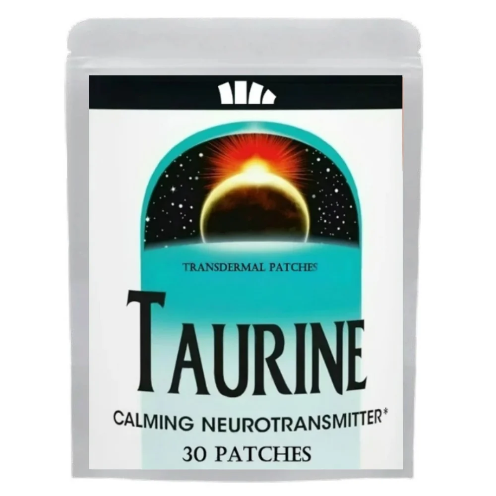 

30 патчей Taurine Calming Neurotransmitter Transdermal Патчи, сила мышц, фокус, память — лучшее для мужчин и женщин,