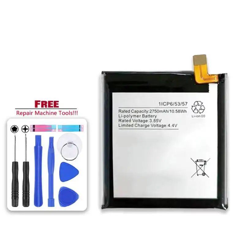 

2750Mah High Compatibility For Wiko P710 Mobile Phone Battery