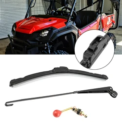 UTV Manual Hand Operated Windshield Wiper Blade Universal Replacement Kit