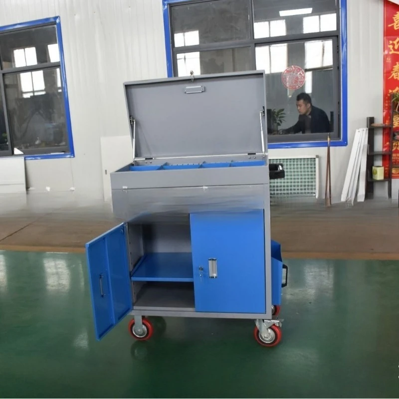 Industrial Grade Heavy-duty Thickened Tool Workshop Storage with Hanging Plate Folio Mobile Storage Cabinet