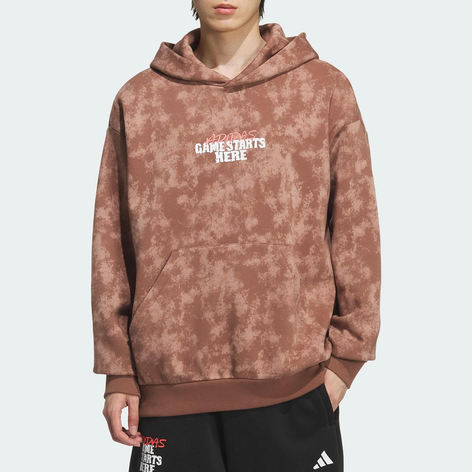 

Оригинальная осенняя мужская баскетбольная толстовка с капюшоном Adidas Originals KC2781