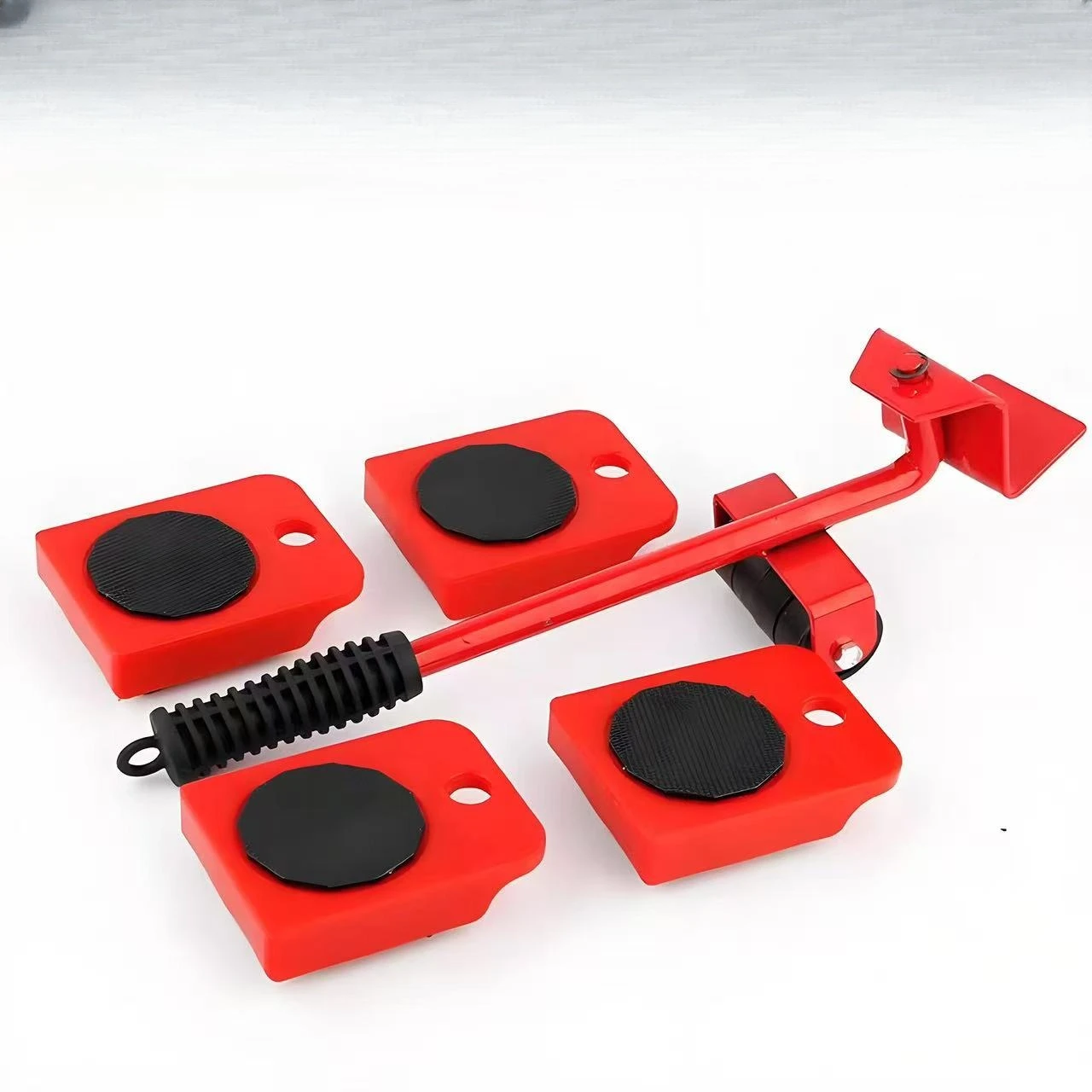 Locking Caster Furniture Mover Heavy Duty Non Slip Rubber Pads Sturdy Plastic Moving System for Sofa Bed Mattress Chair wheels