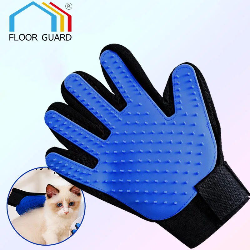 Pet Glove Cat Grooming Hair Deshedding Brush s pettine per cani per cani e gatti Bath Remover massaggio pulito per animali