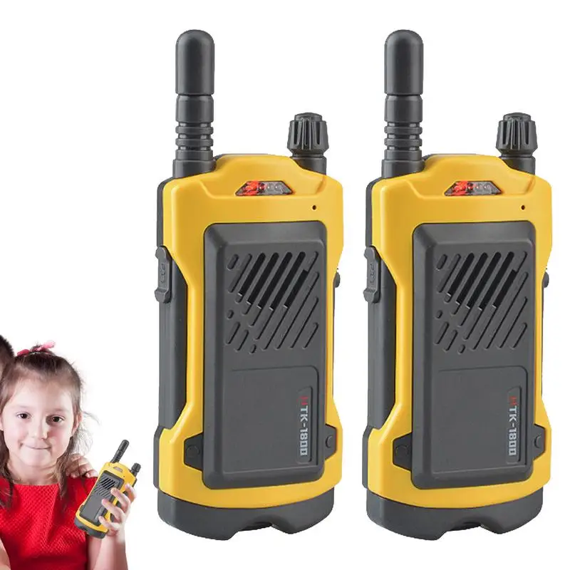 

Long Range Radio Handheld 2 Pcs Kids 200meters Range Walkie Talkies 200meters Range Camping Outdoor Toys For Kids Ages 4-12