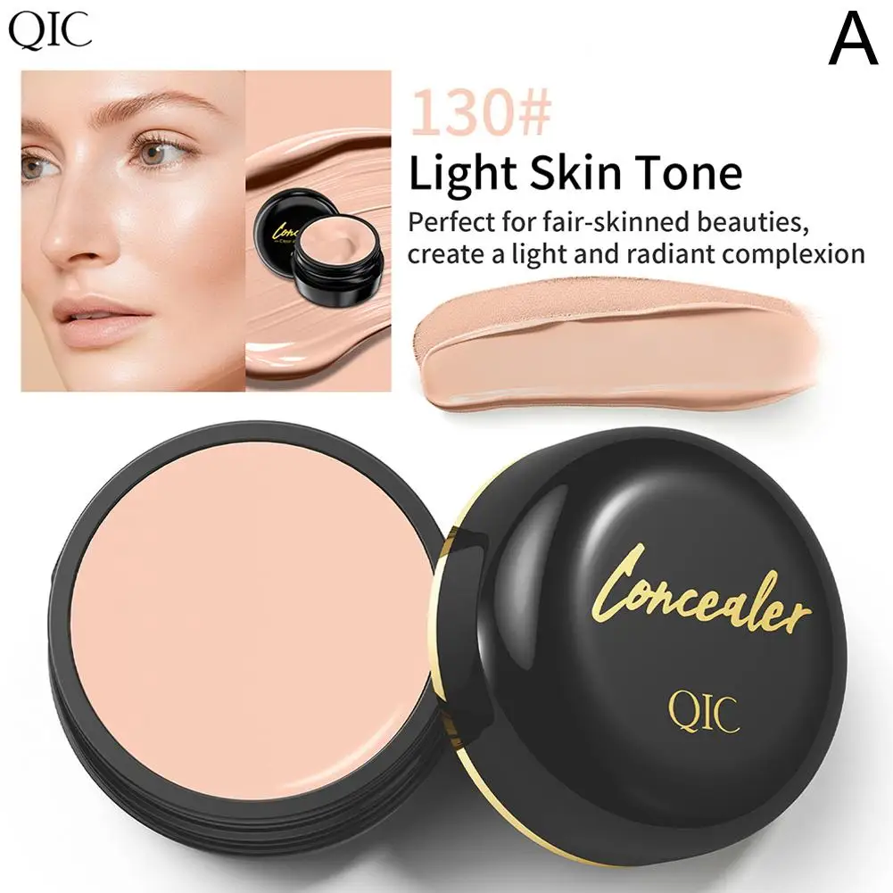 Corrector de cobertura completa resistente al agua, para cubrir imperfecciones de la piel, arrugas y tatuajes, regula el tono de la piel, maquillaje corrector facial