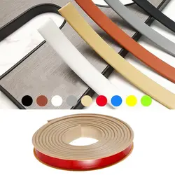 5M Veneer Edge Banding Self Adhesive U Shape Edge Protector for Furniture Corner Protectors Flexible Wood Board Trim Veneer Repa