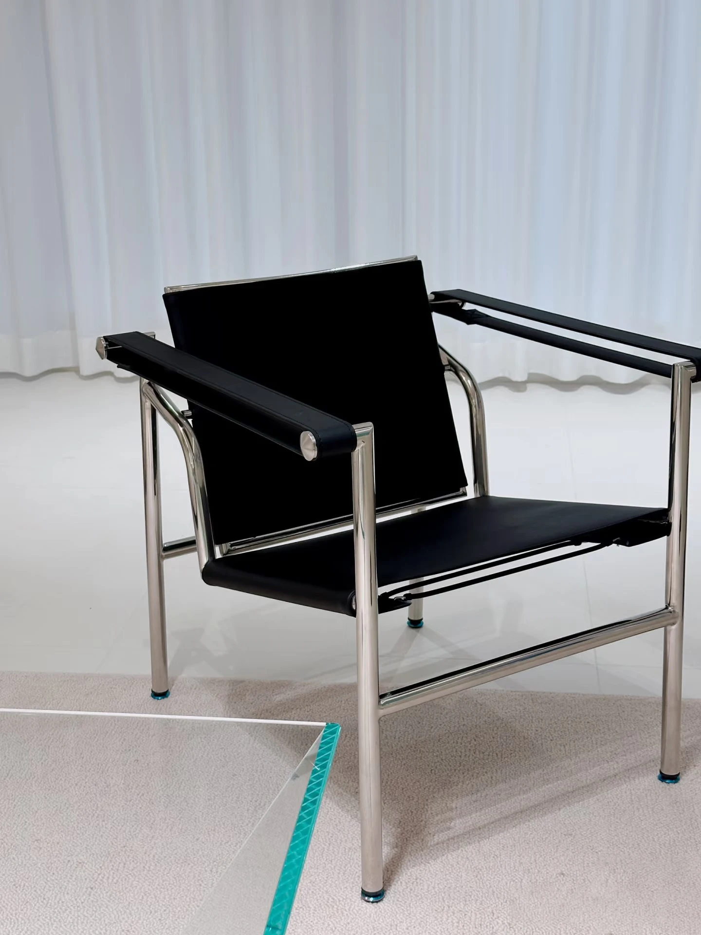 Designer armrest single chair medieval Bauhaus single sofa