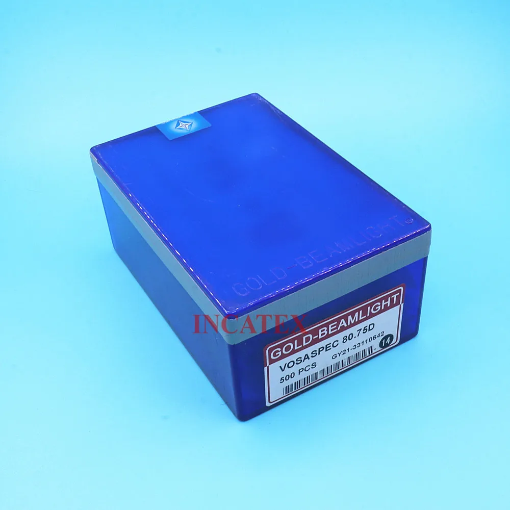 

500 шт., вязальные спицы с золотым светом VosaSpec 80, 75D для китайской вязальной машины SHIMA SEIKI, 14 г, игла с большим крючком