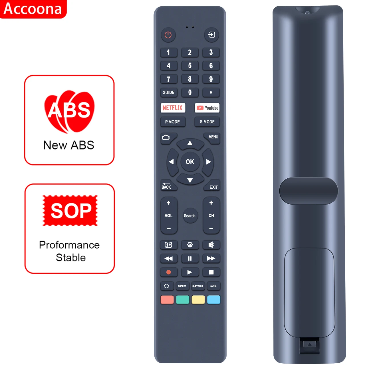 

Remote Control For VEON Smart 4K UHD LED HDTV Android TV RC-NZ without voice