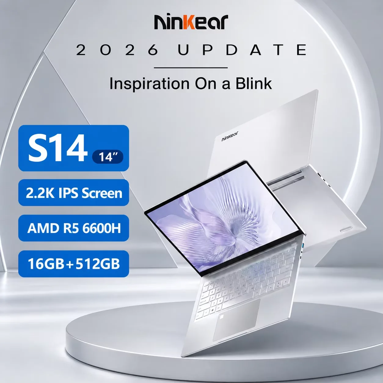 Portátil Ninkear S14 Ryzen 5 1TB