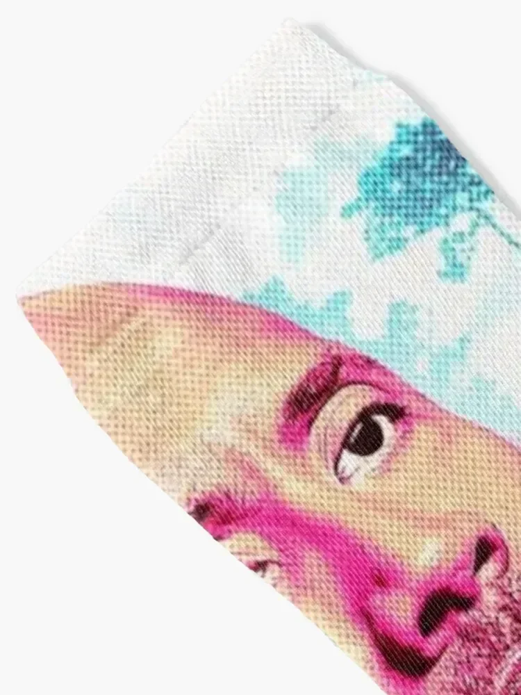 دواين جونسون الجوارب الرجال القطن عالية الجودة مجموعة الجوارب الفاخرة الإناث الرجال الكرتون مشرق الرباط رجل السيدات الجوارب الرجال