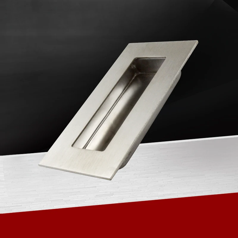 

Lndustrial Handle Handle 304 Stainless Steel Handle Embedded Cabinet, Hidden Handle, Invisible Handle Direct Sales