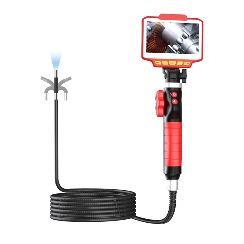 

8.5mm 1080p Portable Industrial Endoscope 3metre Two Way 180 Degree Articulating Borescoepe Video