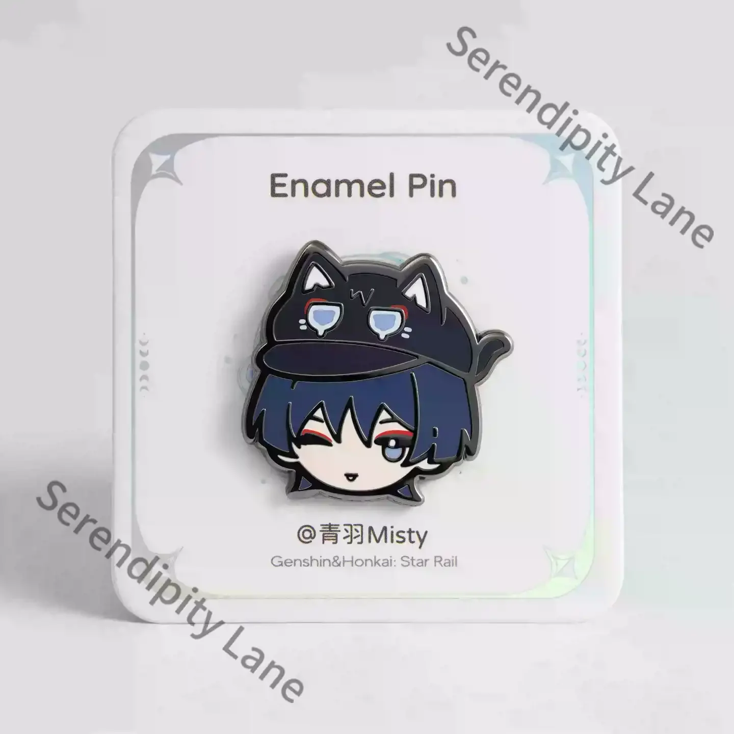 Genshin Impact Big-headed Metal Badge Furina Focalors Xiao Scaramouche Balladeer Wanderer Emblem Gift Cosplay Fan Merchandise