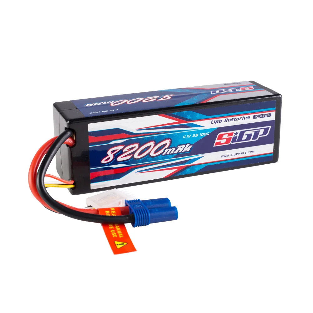 Sunpadow 8200Mah 2S 3S 4S 7.4V 11.1V 14.8V Lipo Batterij Ec5 Plug 100c Voor Rc Auto Vliegtuig Dji Truck Tank Buggy Race Boot Modellen