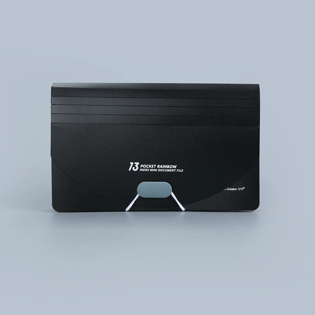 A613 Mini Accordion File Folder Compact Portable Receipt Organizer File Folder for Bills Coupons and Documents with 13 Pockets