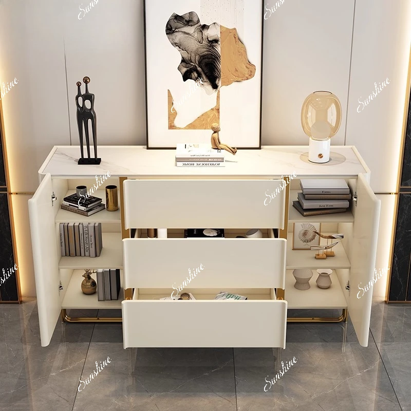 

Modern simple entry door, living room light luxury side cabinet, bedroom storage cabinet FT