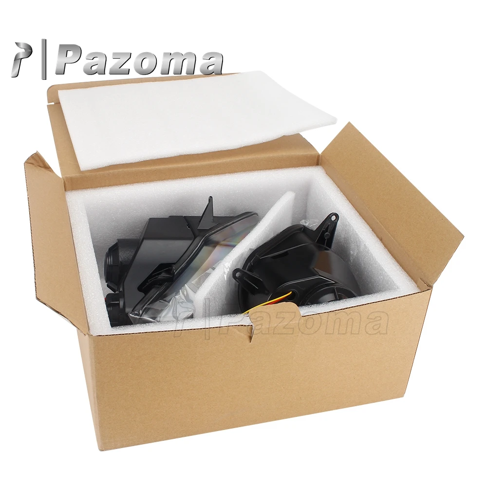 المصباح الأمامي Hi Lo Beams LED مجموعة مصابيح الرأس لـ BMer S1000RR S1000 S 1000RR S 1000 RR 2009-2014 #6