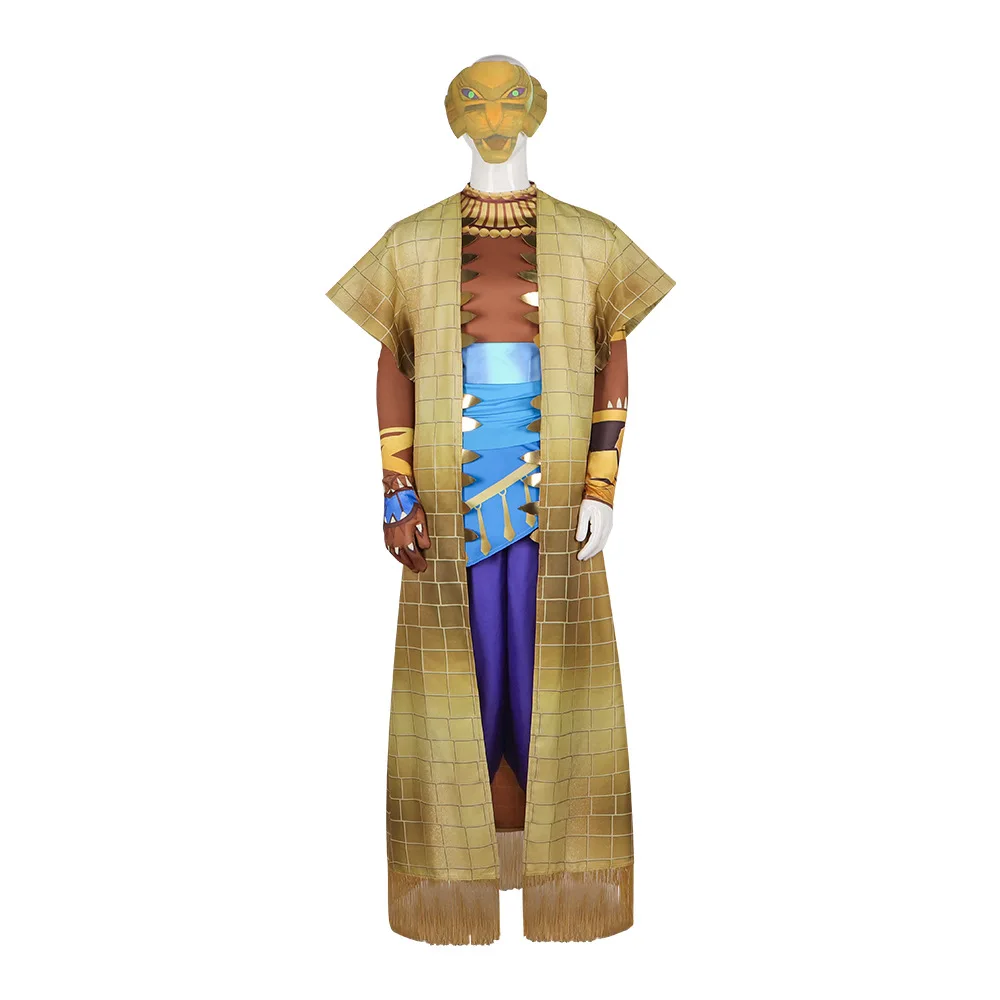 

Боевой костюм человека с лицом льва, ролевой костюм, косплей, сценическое представление на Хэллоуин