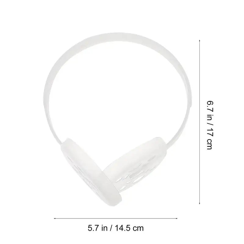 3pcs Plastic Earmuff Rack Diy Earmuff Frame Warm Earmuff Support Shelf Earmuff Diy Making Material Ear Muffs Inner Rack