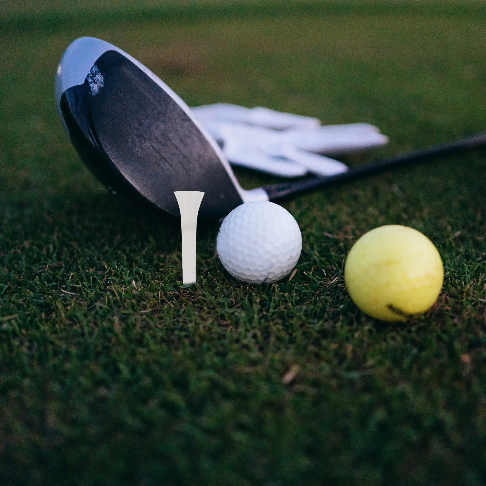 2Pcs Lightweight Golf Tee Holders Easy to Use Compact Structure Portable Tee Organizers for Golf Lovers Training Golfing