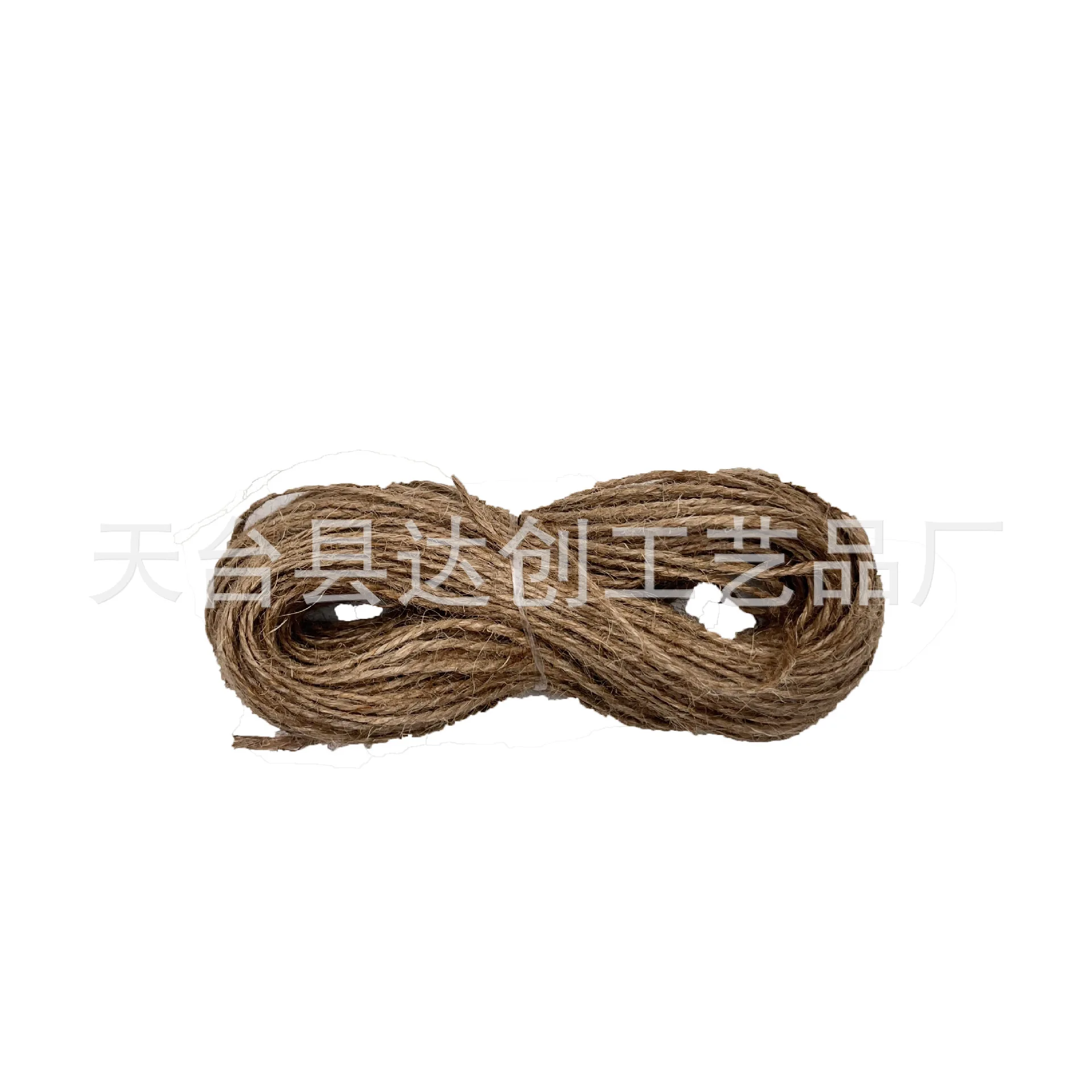 Spot speciale natuurlijke dubbelstrengige henneptouwverpakking, verpakking stropdas handgemaakte accessoires, fotoclip jute touw