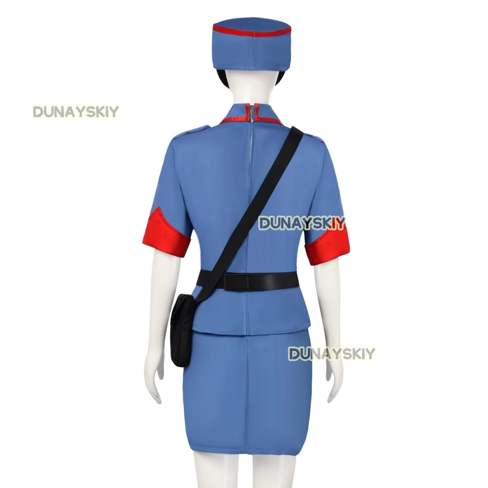 Officer Jenny Cosplay Costume Halloween Christmas Comic con Game Anime Party Customized Clothes