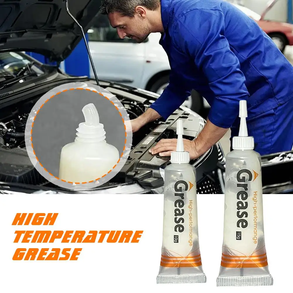Grasa lubricante para coche, cerraduras de mantenimiento mecánico, pista de techo solar automotriz, cadena lubricante, grasa para puerta, bisagras, engranaje P0I8, 10/15g