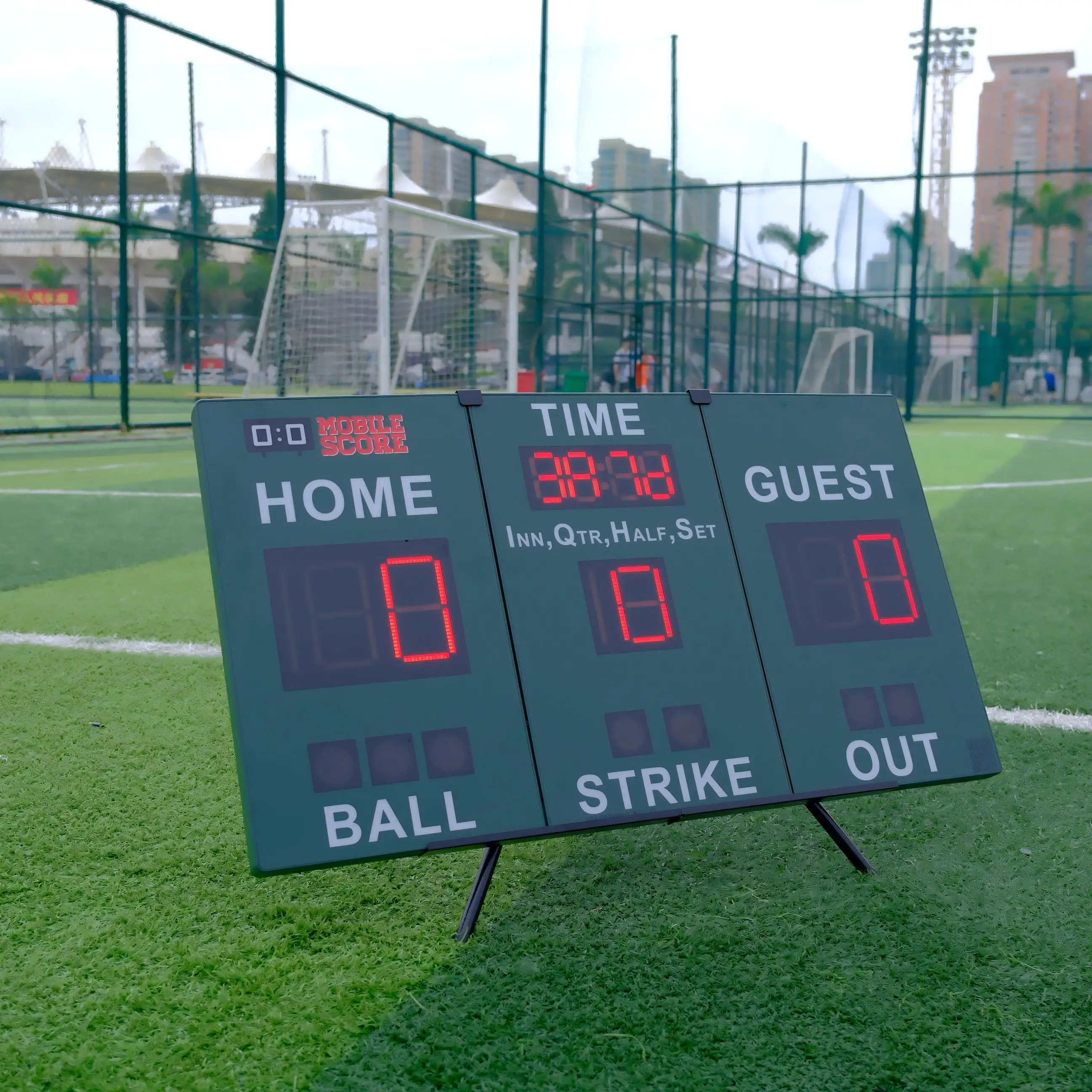 

Basketball Game Electronic Scoreboard Portable LED Outdoor