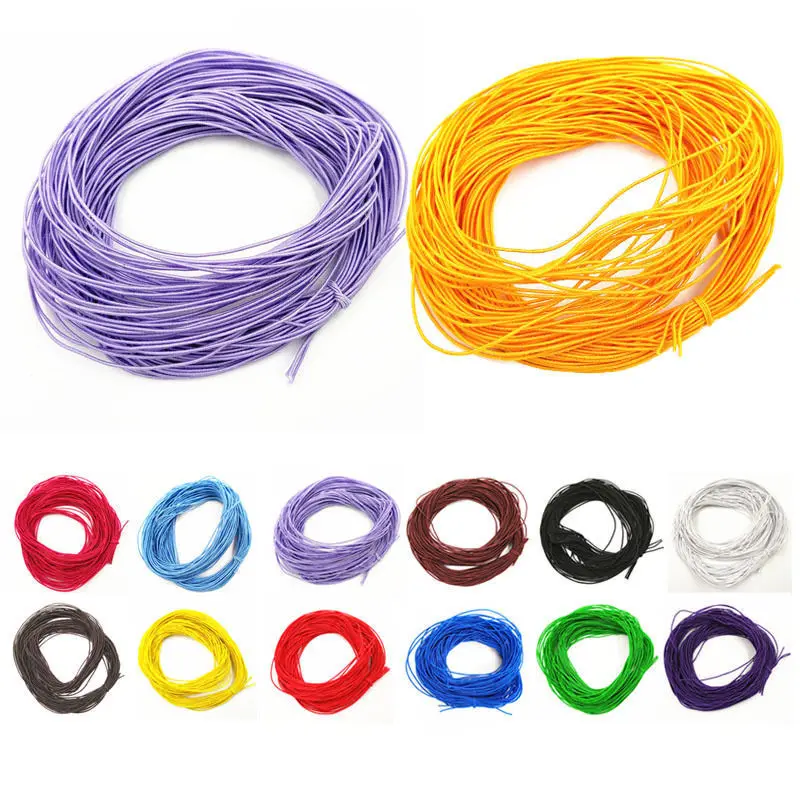 

1mm 3 sections*7m/section Stretch Rubber Beading Cord Elastic Rope DIY Craft For Bracelet Jewelry Making Line