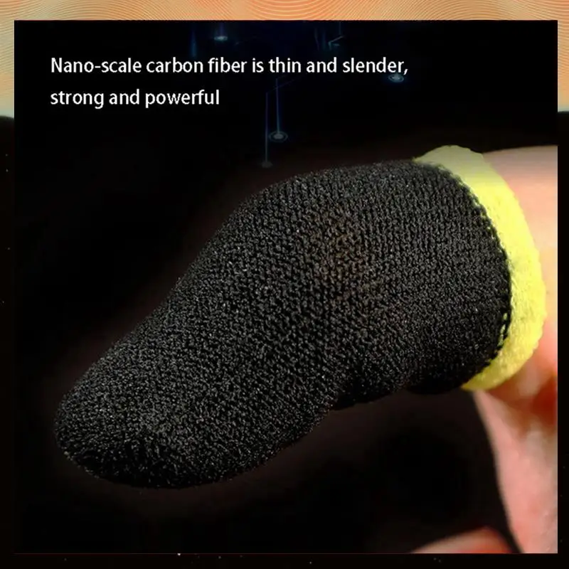 

1Pcs Mobile Game Controller With 2 Pairs Gaming Finger Covers & 12Pcs 18-Pin Carbon Fiber Finger Sleeves-Y05A