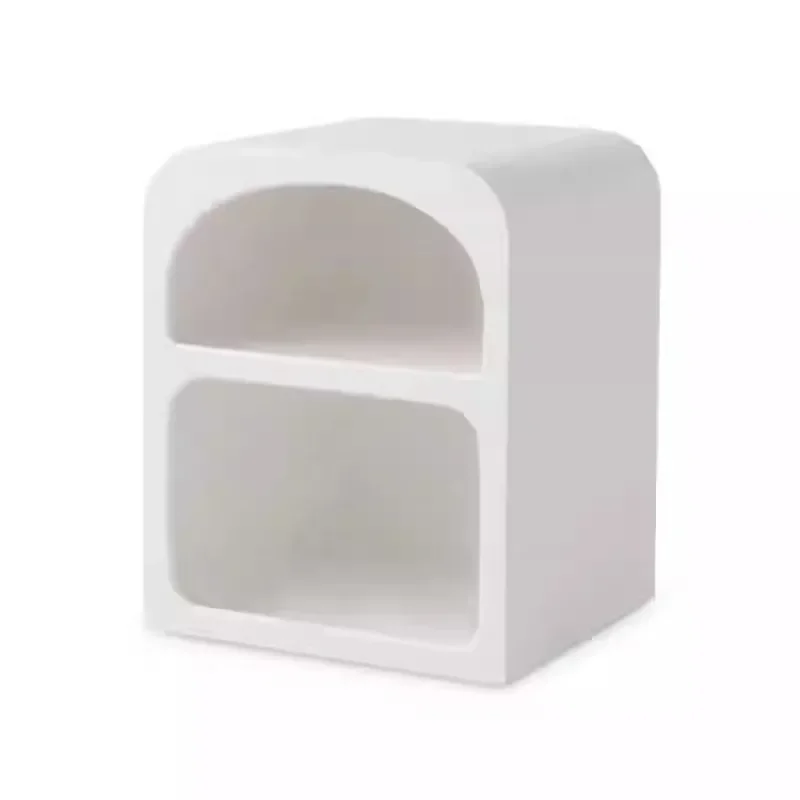 

Nordic bedside table simple modern side few storage bedroom small bedside design ins cream style locker