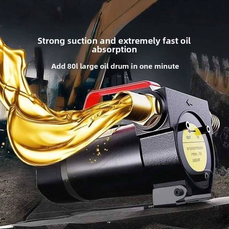 

Useful 2025 Electric Oil Pump Small 12V24V220V Volt Refueling Machine Positive and Negative Oil Pumping Artifact Copper Motor