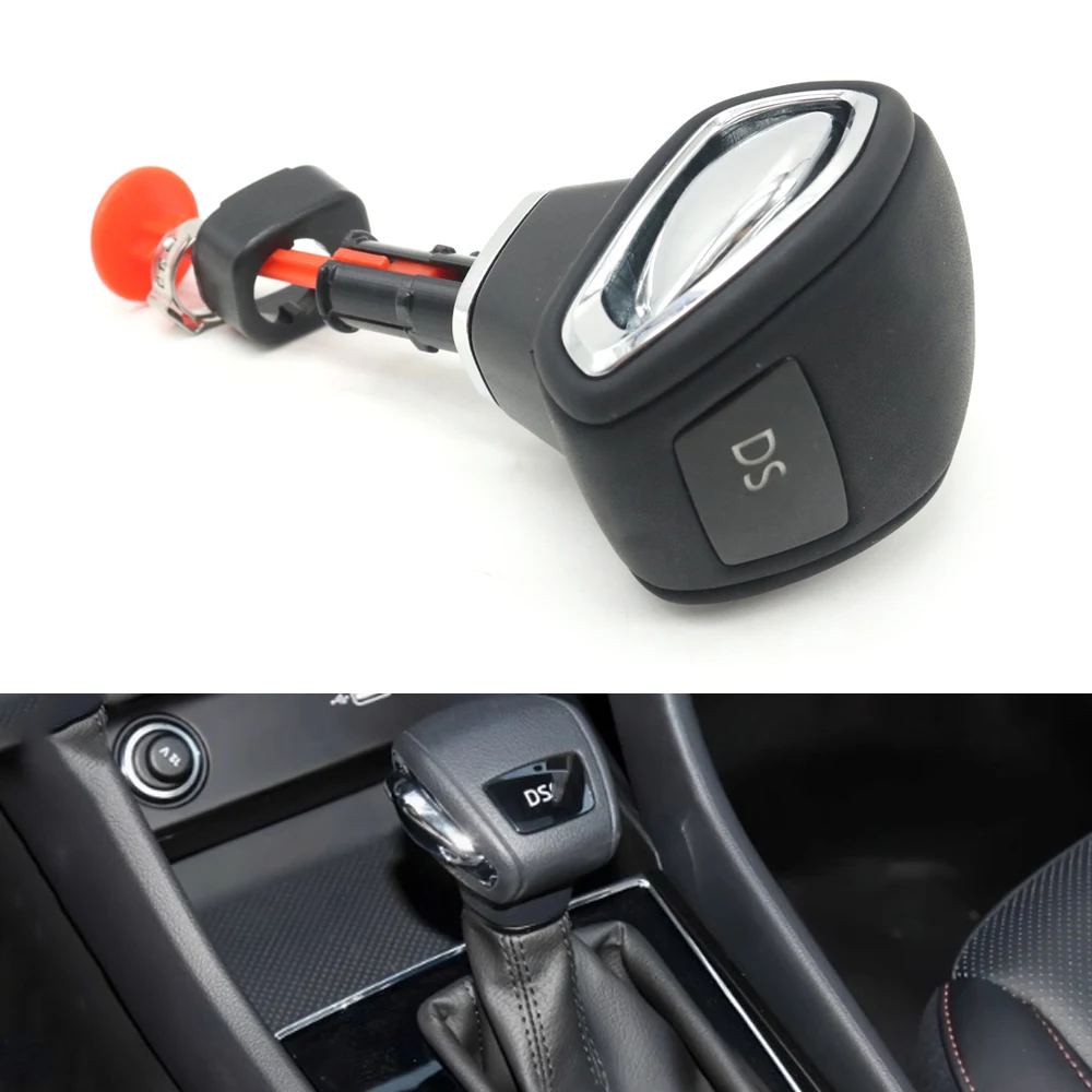 LHD Car Transmission DSG Trans Lever Gear Shift Knob Head For Skoda Rapid Kamiq Karoq Scala Kodiaq Superb MK3 Octavia 3 A7